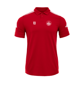adidas Squadra 25 Polo Rot