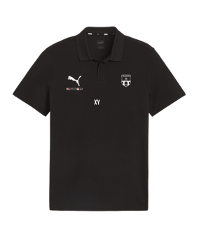 PUMA teamGOAL Casuals Poloshirt Schwarz F03