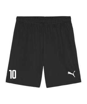 PUMA teamGOAL Short Schwarz Weiss F03