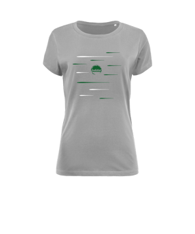 Stanley & Stella Expresser 2.0 T-Shirt Damen Grau | #lines