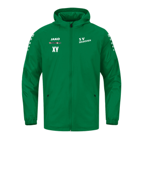 JAKO Team 2.0 Allwetterjacke Grün F200
