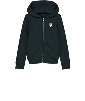 Merch Mini Cultivator 2.0 Zip-Hoodie Kids Black | #justlogo4c