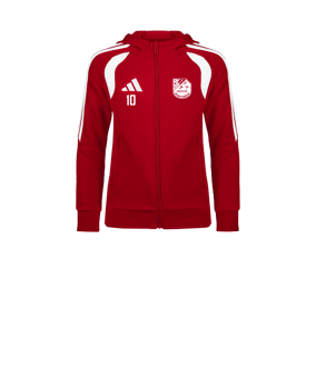 adidas Tiro 26 League Sweat Kapuzenjacke Kids Rot