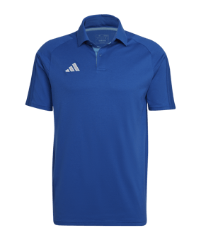 adidas Tiro 23 Competition Poloshirt Blau - blau
