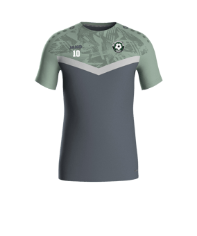 JAKO Iconic T-Shirt Grau Grün F852