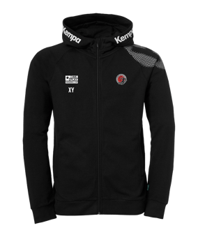 Kempa Core 26 Kapuzenjacke Kids Schwarz F01