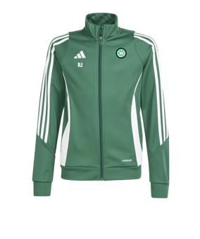 adidas Tiro 24 Trainingsjacke Grün Weiss