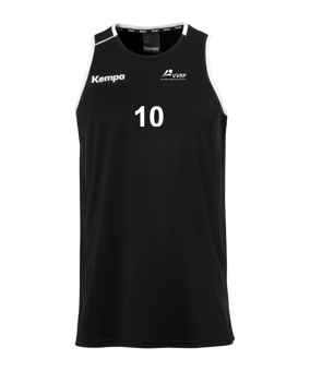 Kempa Player Tank Top Kids Schwarz Weiss F01