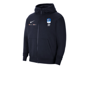 Nike Park 20 Fleece Kapuzenjacke Kids Blau F451