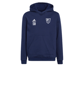adidas Entrada 22 Hoody Kids Blau