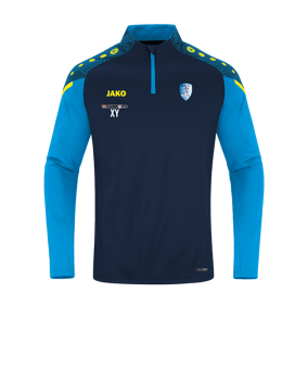 JAKO Performance HalfZip Sweatshirt Blau F908