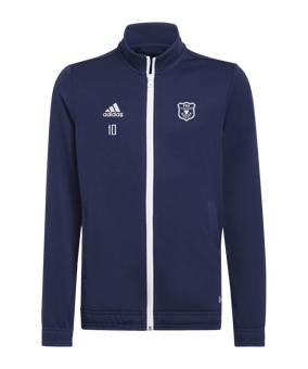 adidas Entrada 22 TK Trainingsjacke Kids Blau