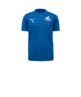 Maillot à manches courtes Nike Park VII enfant bleu