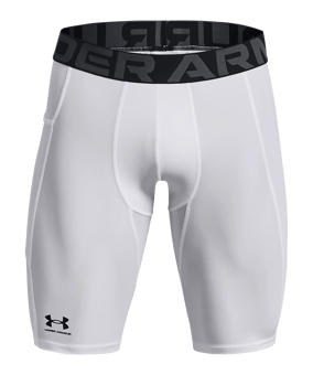 Under Armour Baselayer HG Short Weiß F100 - weiss