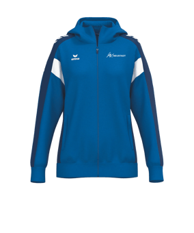Erima Celebrate 125 Kapuzenjacke Damen Blau