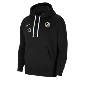 Nike Park 20 Fleece Hoody Schwarz Weiss F010