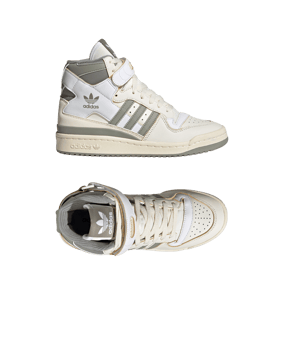 adidas Originals Forum 84 HI Damen Weiss Silber - weiss