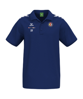 Erima CMPT 3 Wings Polo Blau