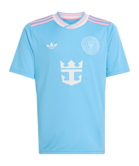 adidas Inter Miami Trikot 3rd 2025/2026 Kids Blau - blau