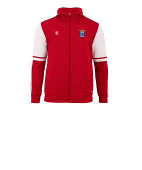 Veste à capuche adidas Squadra 25 enfants rouges 