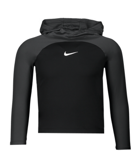 Nike Academy Pro Hoody Kids Schwarz Grau F013 - schwarz