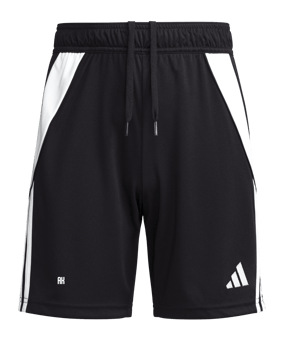 adidas Tiro 24 Short Kids Schwarz Weiss