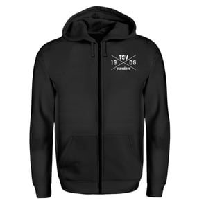 TSV Schopfloch Fullzip Hoody Cross Klein Schwarz - schwarz