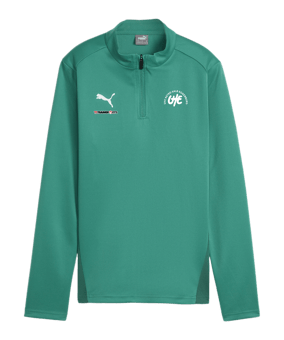 PUMA teamGOAL Training 1/4 Zip Sweatshirt Damen  Grün F05 