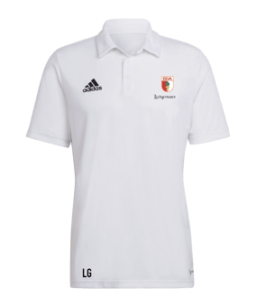 adidas Entrada 22 Poloshirt Weiss
