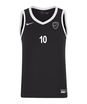Nike Team Stock25 Basketball Trikot Schwarz F010