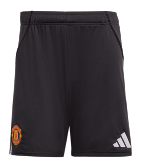 adidas Manchester United Short Home 2025/2026 Schwarz - schwarz