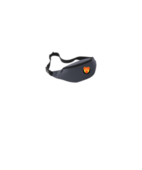 Merch Belt Bag Graphite Grey | #logo