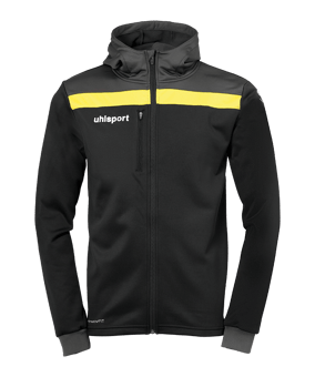 uhlsport Veste à capuche Noir C007 - noir
