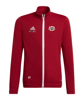 adidas Entrada 22 TK Trainingsjacke Kids Rot