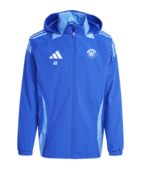 adidas Tiro 24 Competition Allwetterjacke Blau 