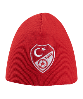 TFF Türkei Beanie Kids Rot - rot