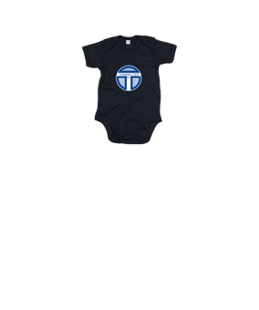 Merch Baby Body Black | #logo4c