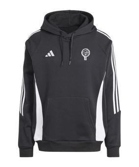 adidas Tiro 24 Hoody Schwarz Weiss