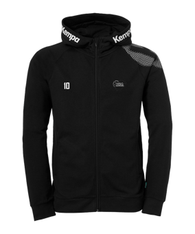Kempa Core 26 Kapuzenjacke Schwarz F01