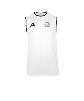 adidas Entrada 26 Sleeveless Trikot Weiß
