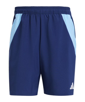 adidas Tiro 24 Competition Downtime Short Blau - blau