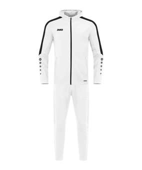 JAKO Power Trainingsanzug Kids Weiß F0 - weiss