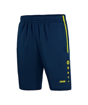 JAKO Active Trainingsshort Blau Gelb F89 - blau