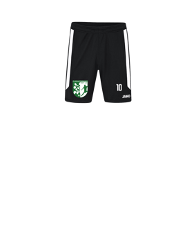JAKO Power Short Kids Schwarz Weiss F802