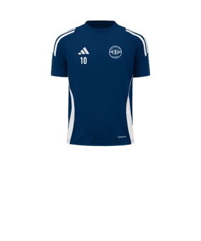 adidas Tiro 24 Trikot Kids Blau Weiss