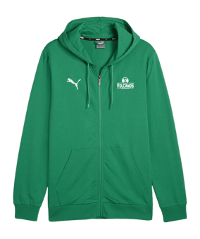 PUMA teamGOAL Casuals Kapuzenjacke Grün F05