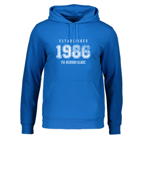 Merch Drummer 2.0 Hoody Royal Blue | #established