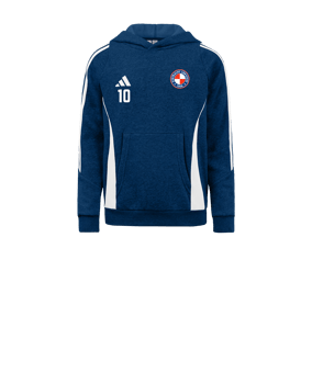 adidas Tiro 24 Hoody Blau Weiss