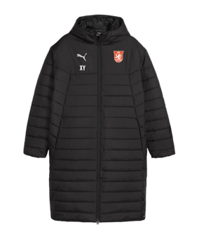 PUMA teamFINAL Bench Jacke Schwarz F03
