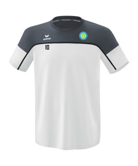 Erima Change by T-Shirt Weiss Grau 